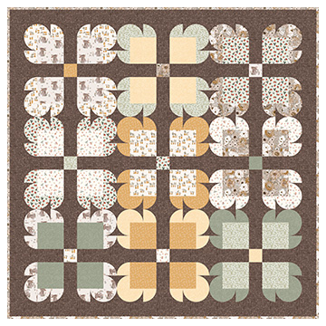 Teddy Bear Paw Quilt Pattern