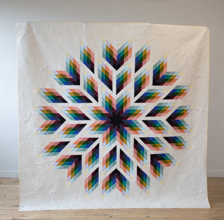 Cosmic Feathers Quilt Pattern