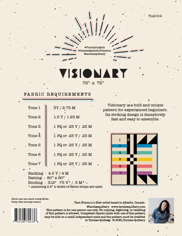 Visionary Quilt Pattern