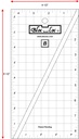 Bloc Loc Half-Rectangle Triangle (HRT) Ruler Set