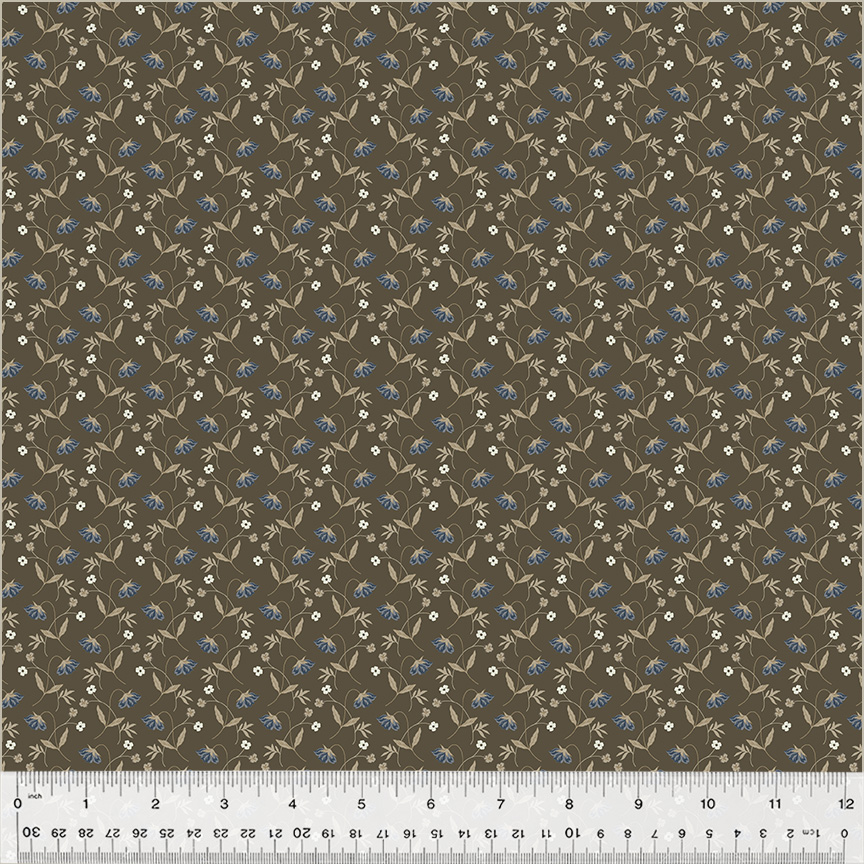 Oxford // Flower Drops Brown
