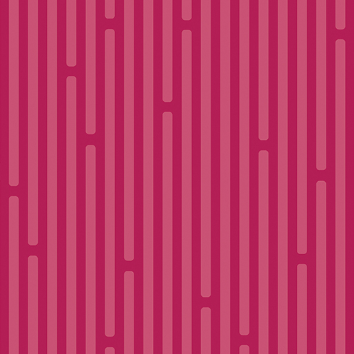 Robo Boogie // Stripy - Fuchsia