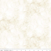 Painter's Watercolor Swirl // Aged White