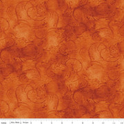 Painter's Watercolor Swirl // Pumpkin