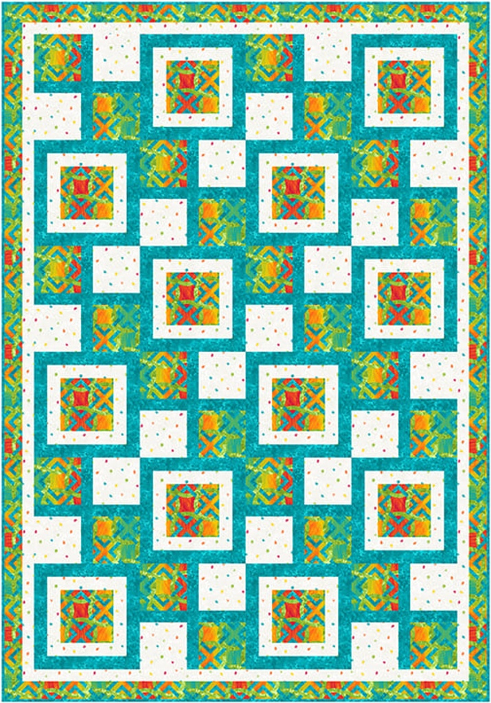 Arcade Quilt Kit // Color Burst