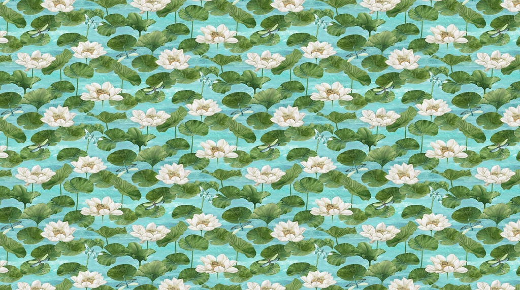 Tranquil Waters // DP27208-68 Water Lilies