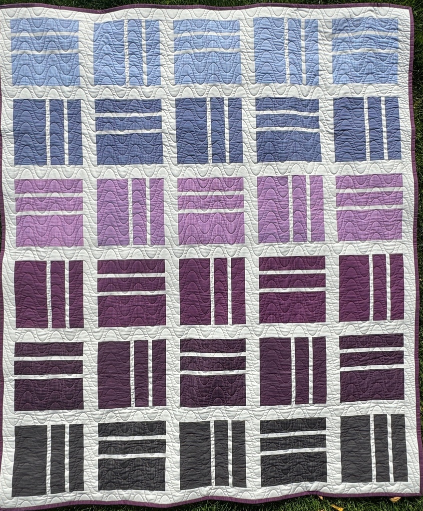 Squared Up Quilt Kit // Space Dyes
