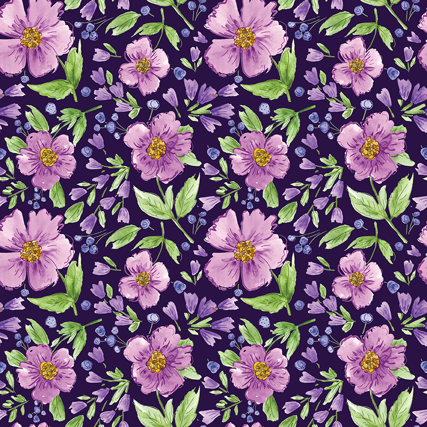 Plum Petals // Main Purple