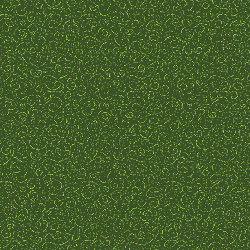Plum Petals // Swirl Green