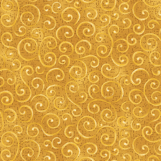 Autumn Breeze // Swirling Winds Gold