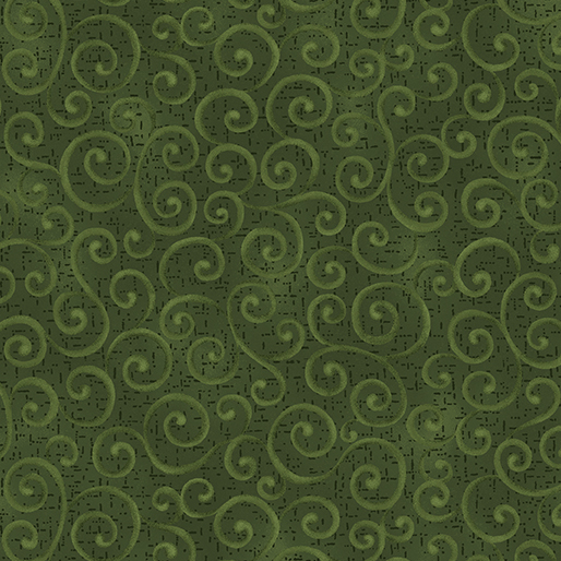 Autumn Breeze // Swirling Winds Green