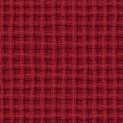Autumn Breeze // Rambling Plaid Red