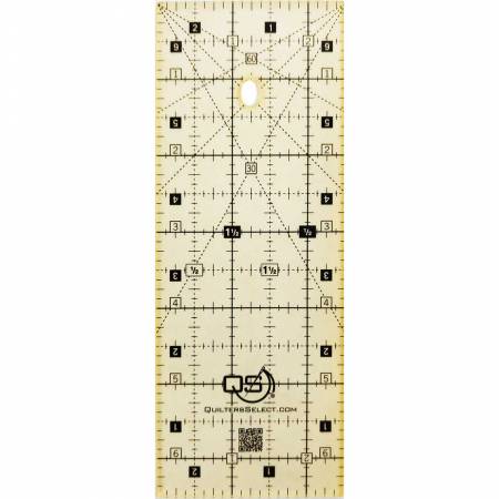 Quilters Select Non-Slip Quilting Ruler 2-1/2in x 6-1/2in
