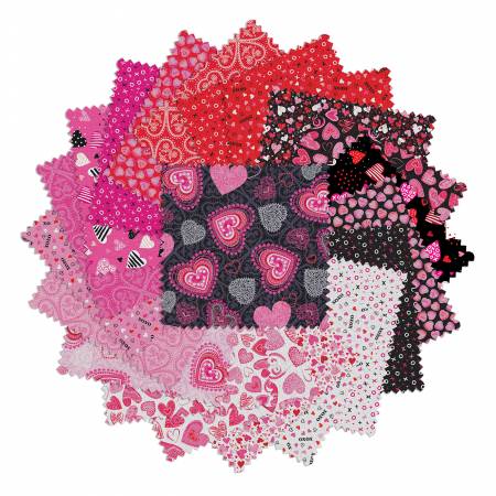 Whole Lotta Love // 5in Squares, 42pcc