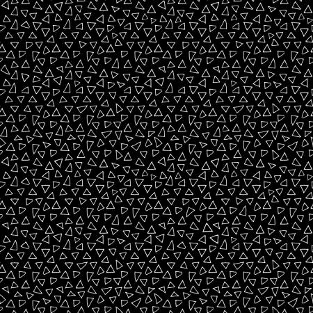 Cosmo Cats // Floating Triangles Black