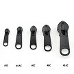 Coil Zipper Slider // Black #5 YKK