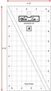 Bloc Loc Half-Rectangle Triangle (HRT) Ruler Set