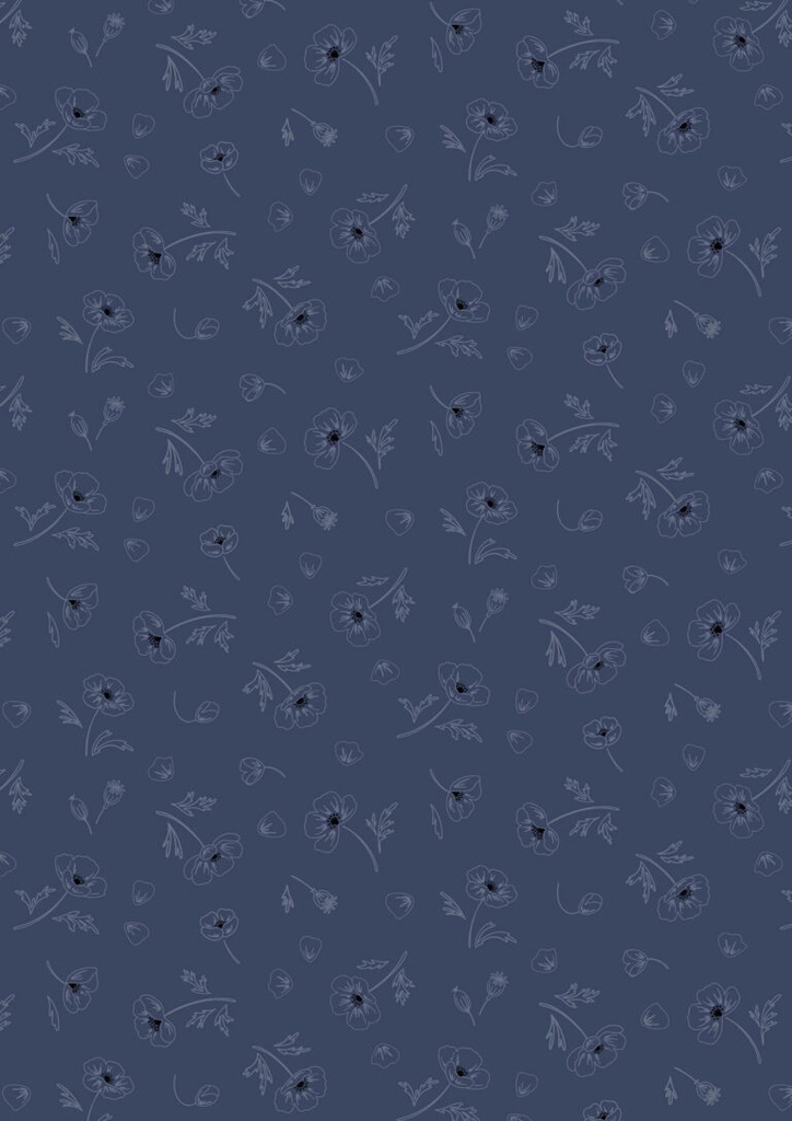 Forever Blooms // Ephemeral Beauty - Prussian Blue