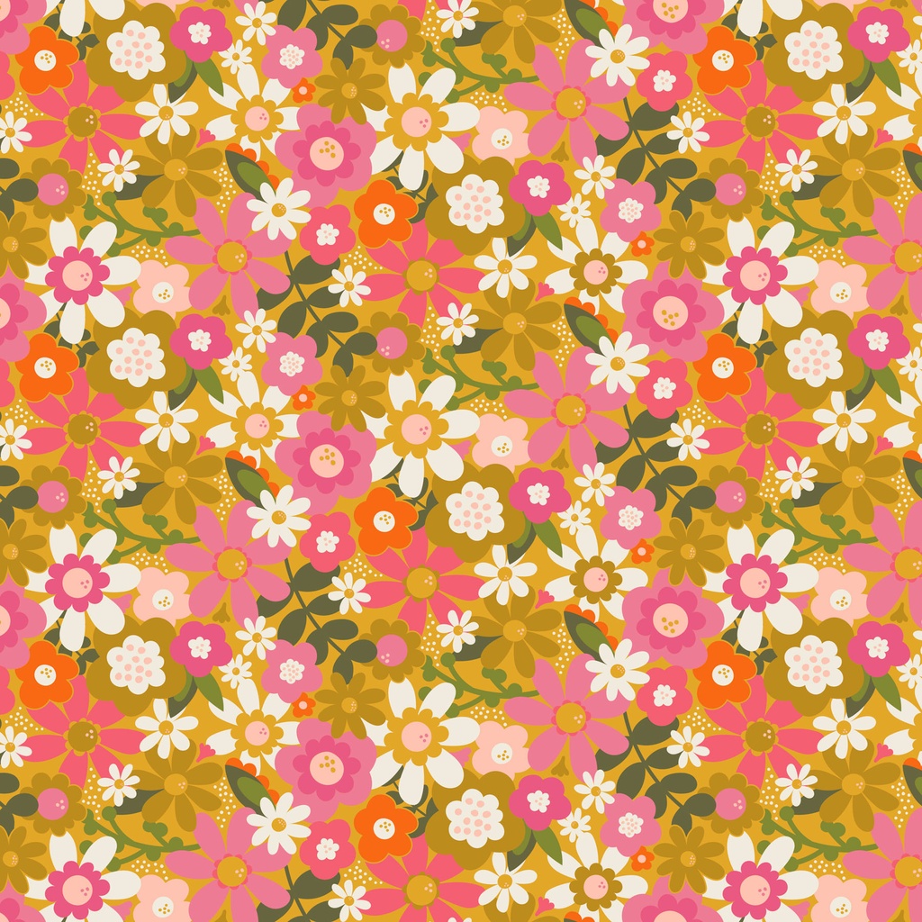 Joyful June // Floral Ochre