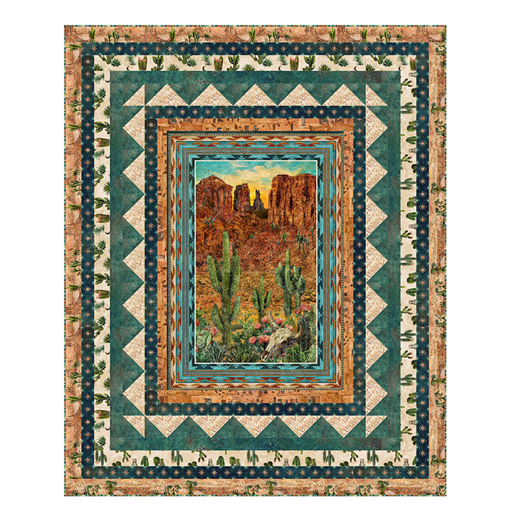 Sedona Spirit Quilt Kit // Throw Size (60" x 74")