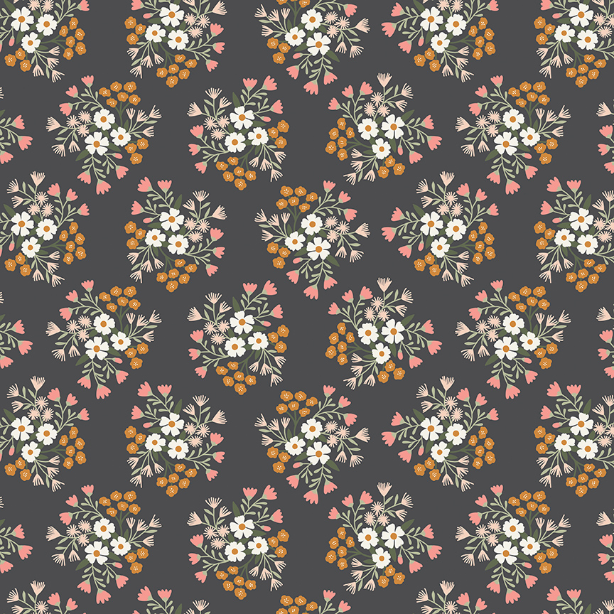 Let It Bloom // Bouquets Charcoal