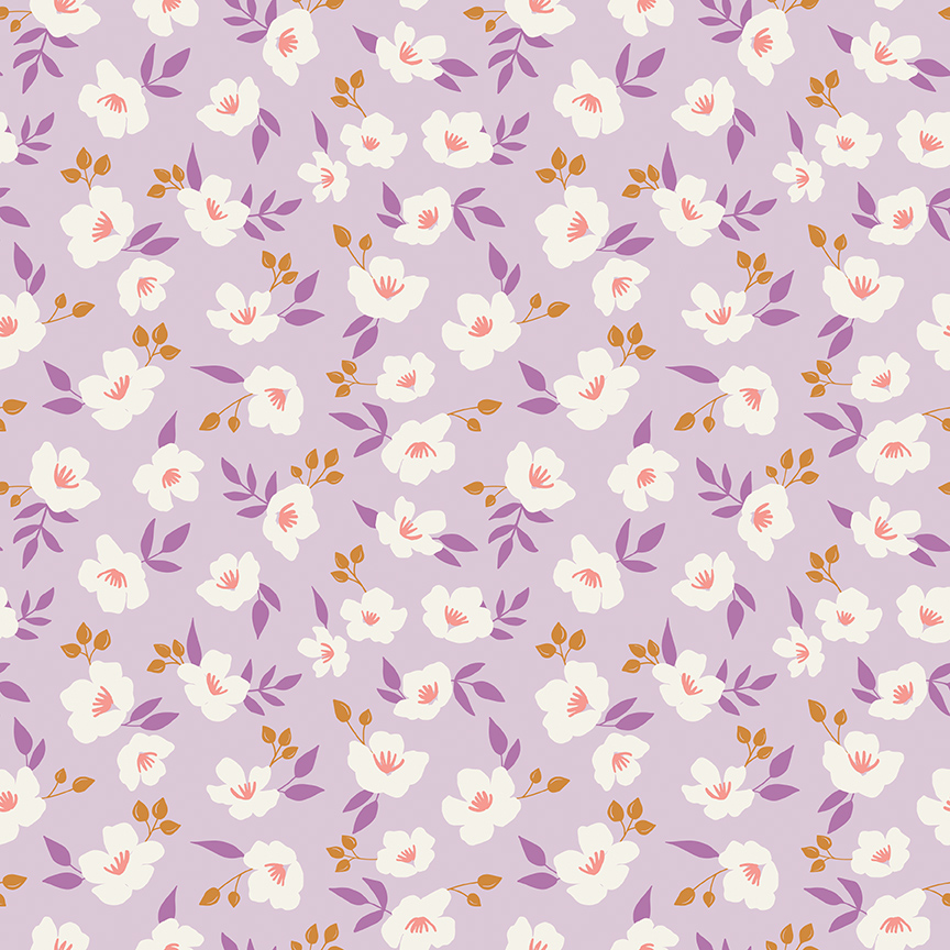 Let It Bloom // Flowing Floral Lilac