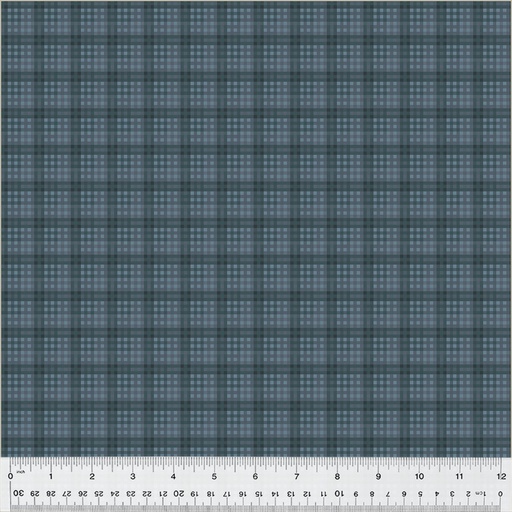 [53894-1] Oxford // Plaid Blue