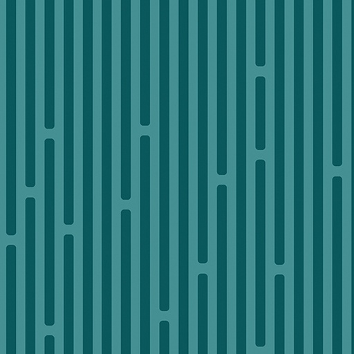 [1620384B] Robo Boogie // Stripy - Medium Teal
