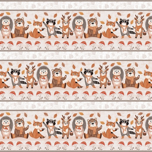 [3490-45] Cheerful Cheeks // 3490-45 Border Light Taupe