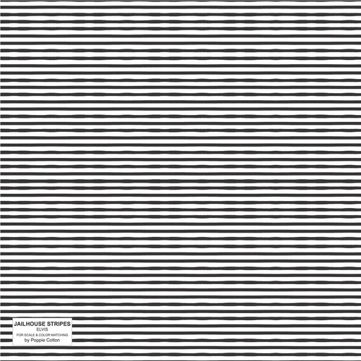 [JS24283] Jailhouse Stripes // Elvis Black