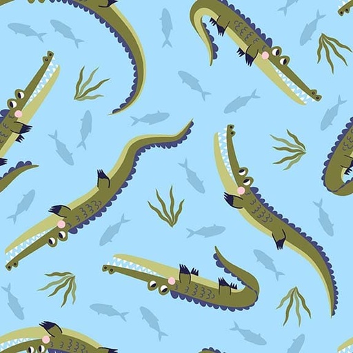 [8090-11] Aussie Oz-Born // 8090-11 Light Blue Crocodile