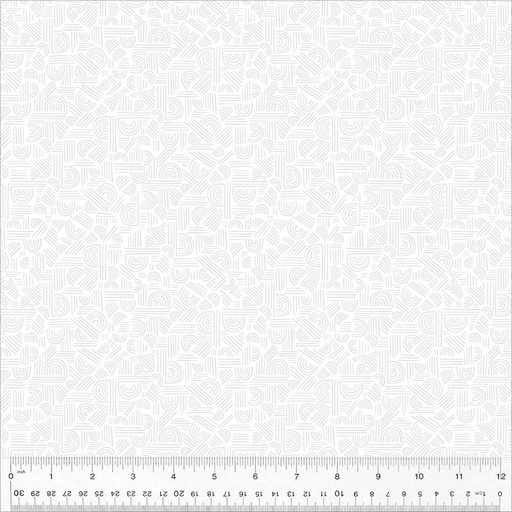 [53565A-1] Blanche // Labyrinth White on White