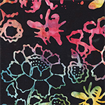 [728Q-1] Boho Blooms  // Budding - Inky