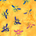 [730Q-3] Boho Blooms  // Bumble Bee - Sunshine