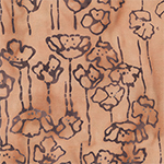 [734Q-4] Boho Blooms  // Poppy - Clay