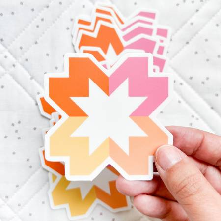 [CJ-S007-ORANGE] Starlight - Orange Sticker