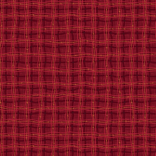 [1715410B] Autumn Breeze // Rambling Plaid Red
