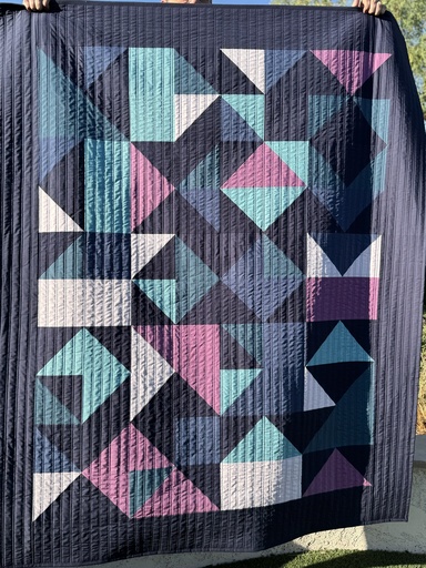 [HSQKTLPPL25] Home Street Quilt Kit - Pure Solids