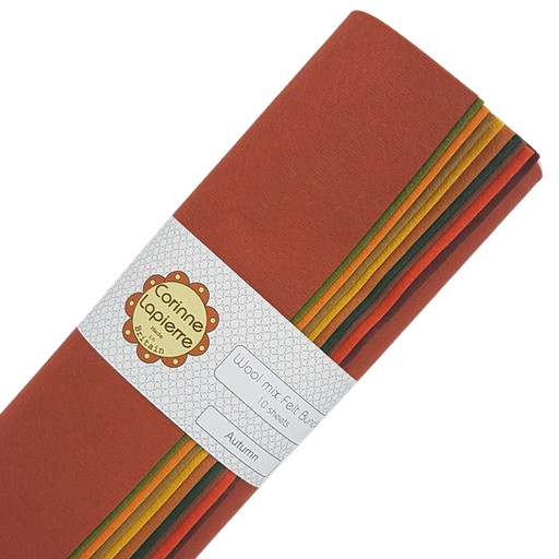 [FBAUT10O] Autumn Felt Bundle (10 Sheets)