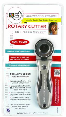 [QS-ROTARY] Quilters Select Deluxe Rotary Cutter