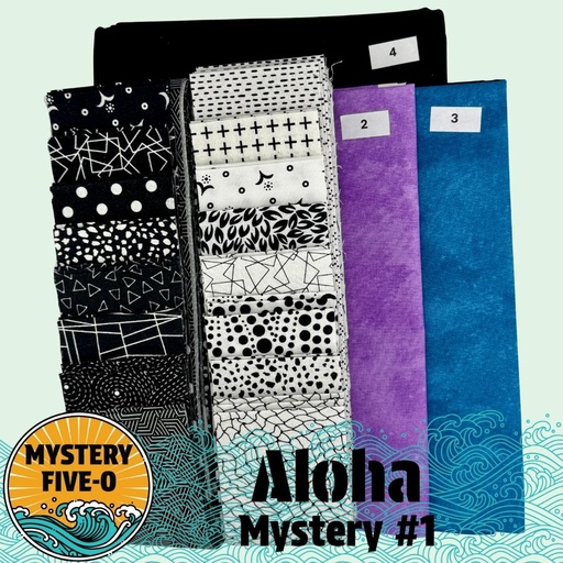 [AlohaToscana25] Mystery Five-0 Aloha Kit // Black & White Toscana