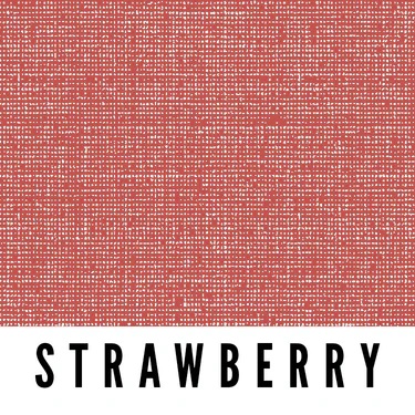 [ROLL-BERRY-C] Splash Fabric Laminated Cottons // Strawberry