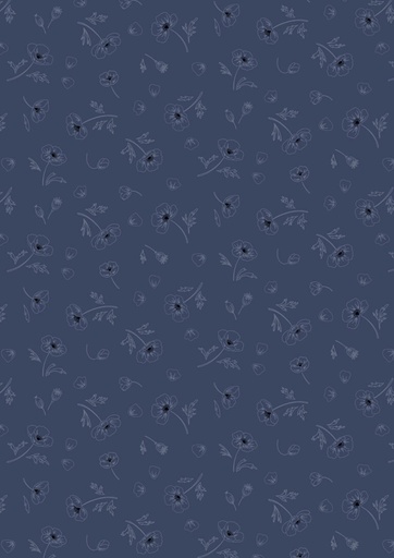 [CC63.3] Forever Blooms // Ephemeral Beauty - Prussian Blue