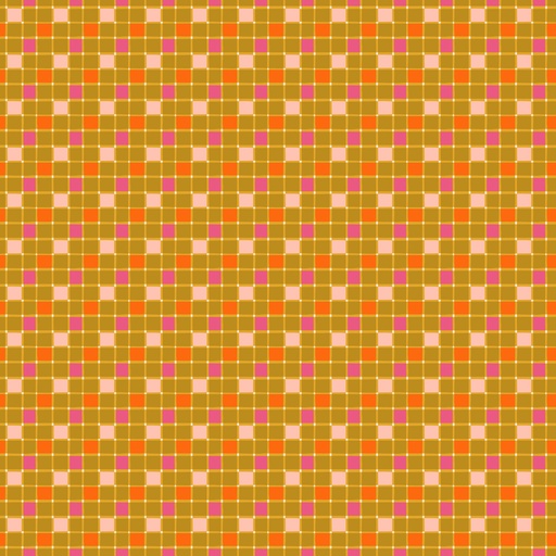 [91112-55] Joyful June // Gingham Ochre