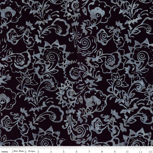 [BT23370-157] Blooms at Dusk // Charcoal