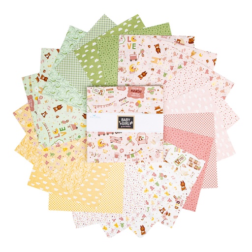 [10-16770-42] Baby Boy/Baby Girl // Baby Girl 10" Stack